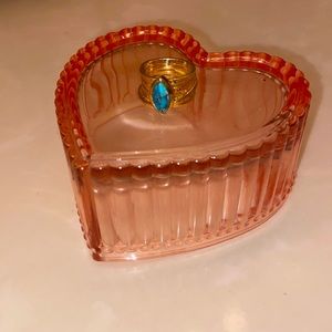 Gold Plated Layered Turquoise Ring